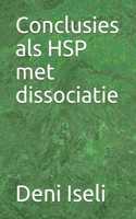Conclusies als HSP met dissociatie