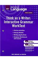 Elements of Language: Think as a Writer Interactive Writing Worktext