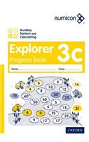 Numicon: Number, Pattern and Calculating 3 Explorer Progress Book C (Pack of 30)
