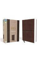 NIV, Reader's Bible, Imitation Leather, Brown: Designed for a Seamless Reading Experience: Designed for a Seamless Reading Experience