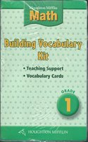 Houghton Mifflin Mathmatics: Vocabulary Kit Level 1