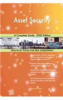 Asset Security A Complete Guide - 2020 Edition