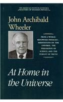At Home in the Universe