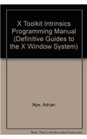 X Toolkit Intrinsics Programming Manual