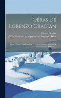 Obras De Lorenzo Gracian