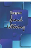 Übungsheft Handlettering