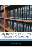 An Introduction to English Grammar