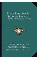 First Lessons in Spoken French