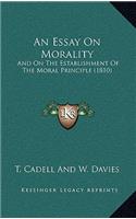 Essay On Morality