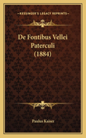 de Fontibus Vellei Paterculi (1884)