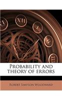 Probability and Theory of Errors