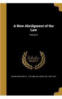 A New Abridgment of the Law; Volume 6