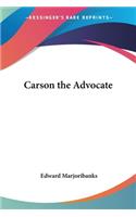 Carson the Advocate