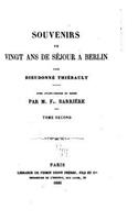 Souvenirs de 20 ans de séjour à Berlin