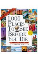 1,000 Places to See Before You Die Picture-A-Day Wall Calendar 2020