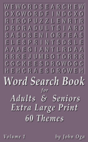 Word Search Book For Adults & Seniors