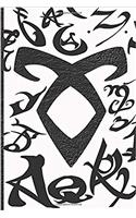 The Mortal Instruments City of Bones - Shadowhunters Journal Blank Notebook