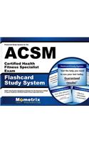 Flashcard Study System for the ACSM Certified Health Fitness Specialist Exam: ACSM Test Practice Questions & Review for the American College of Sports Medicine Certified Health Fitness Specialist Exam