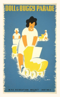 Vintage Journal WPA Doll & Buggy Parade: (Pocket Sized - Found Image Press Journals)