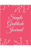 Simple Gratitude Journal