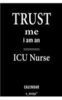 Calendar for ICU Nurses / ICU Nurse
