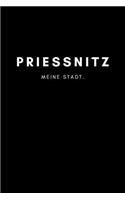 Prießnitz: Notizbuch, Notizblock, Notebook - Punktraster, Punktiert, Dotted - DIN A5 (6x9 Zoll), 120 freie Seiten - Notizen, Termine, Ideen, Skizzen, Planer, T