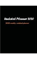 Undated Planner 2020