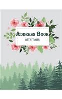 Address Book with Tabs