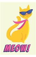 Meow: Cat Lovers Creative Thinking and Writing Notebook