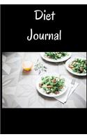 Diet Journal: Healthy Meal Themed Diet Journal 6 X 9 365 Pages