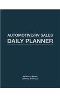 Automotive/RV Sales Daily Planner