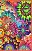 Notebook: Mandala Glossy Cover (Dairy, Journal ) Composition Book 6*9 College Ruled