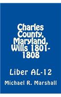 Charles County, Maryland, Wills 1801-1808