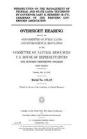 Perspectives on the management of federal and state land