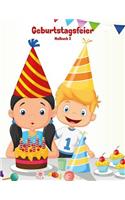 Geburtstagsfeier-Malbuch 2: (2 Geburtstagsfeier)