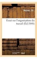 Essai Sur l'Organisation Du Travail