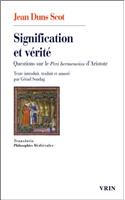 Signification Et Verite
