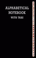 Alphabetical Notebook with Tabs