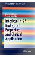 Interleukin-27: Biological Properties and Clinical Application