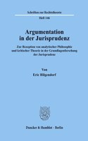 Argumentation in Der Jurisprudenz