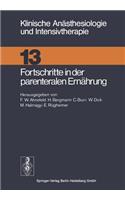 Fortschritte in Der Parenteralen Ernährung