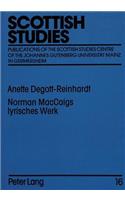 Norman Maccaigs Lyrisches Werk: Eine Formanalytische Untersuchung