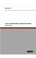 Liebe in Gottfried Kellers 