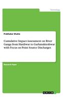 Cumulative Impact Assessment on River Ganga from Hardiwar to Garhmukteshwar with Focus on Point Source Discharges