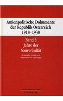 Aussenpolitische Dokumente Der Republik Osterreich 1918 - 1938 Band 6