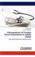 Management of Foreign Direct Investment in Indian States