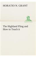 Highland Fling and How to Teach it