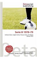 Serie B 1978-79: (English)