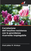 Correlazione dell'insulino-resistenza con la gravidanza ricorrente inspiegabile