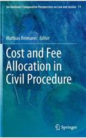 Cost and Fee Allocation in Civil Procedure